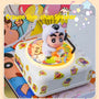 Crayon Shin-chan Retro Record Player Bluetooth Speaker