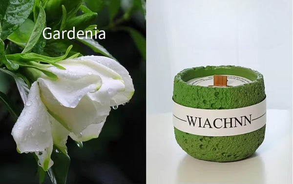 Cream Glass Jar Scented Candle