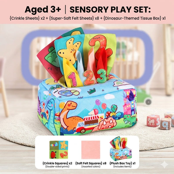 Baby Soft Fabric Pulling Toy Box