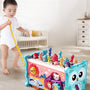 8-in-1 Toddler Activity Cube with Fishing and Whack-a-Mole Game