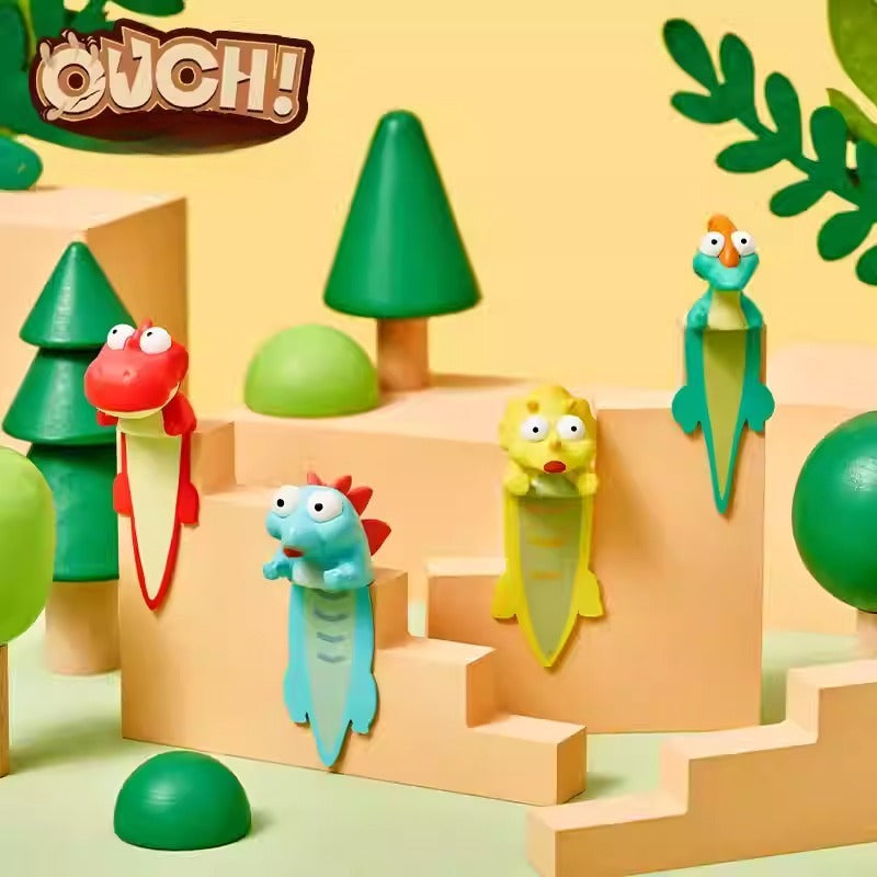 3D Cretaceous Dinosaur Bookmark