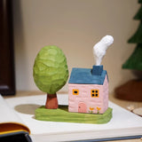 Hand-Carved Wooden Tree Desktop Ornament FantastiKurios