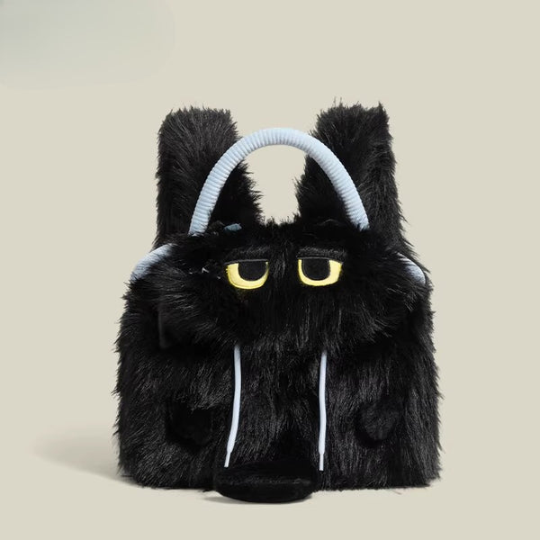 Siamese Cat Plush Backpack