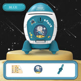 Space Rocket Money Bank & DIY Sticker Set Fantastik Curios