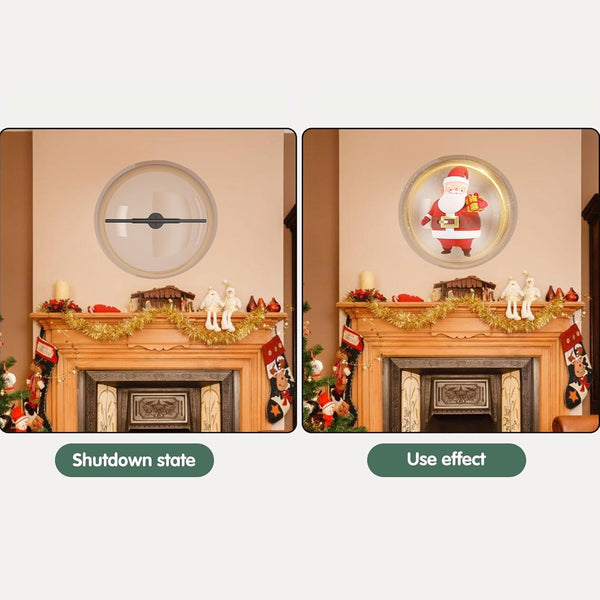 3D Hologram Fan 16.5 Inch– 244-LED Floating Visual Display for Home Decor & Unique Gifting