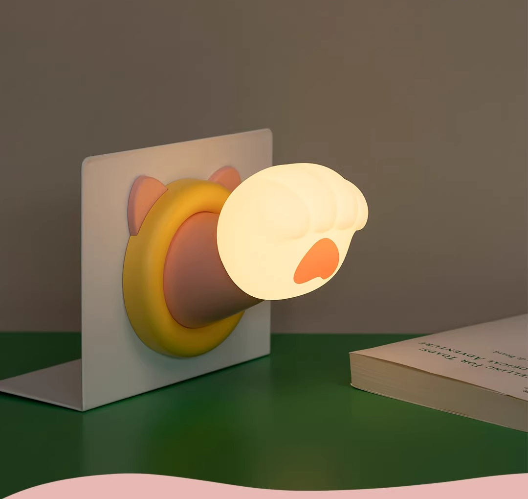 Magnetic Reaching Cat Paw Night Light