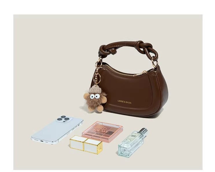 Minimalist Textured Crossbody Bag