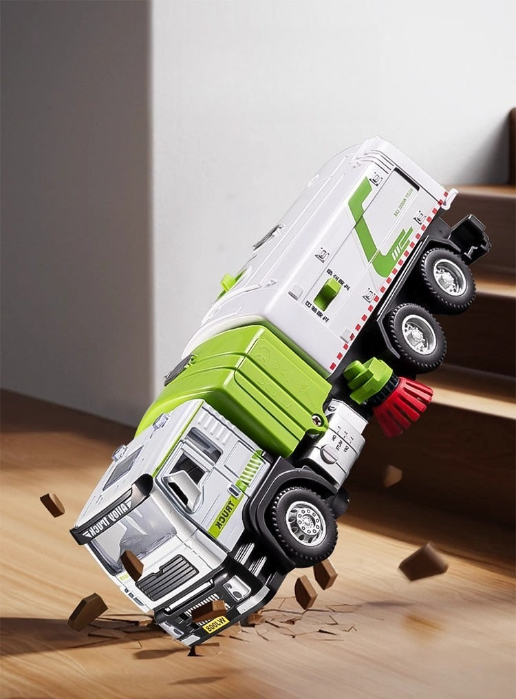 1/50 Scale Alloy Sweeper Truck with Vacuum Function