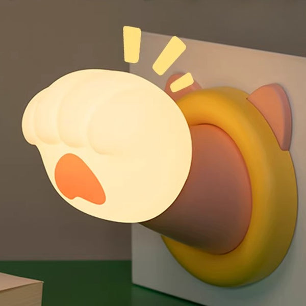Magnetic Reaching Cat Paw Night Light