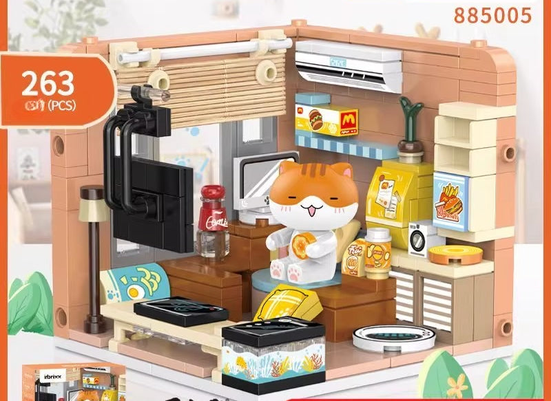 Miniature Cat Room Building Kit