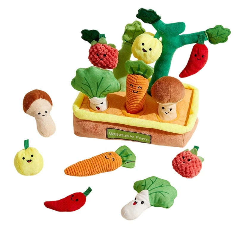Baby Interactive Plush Pull-Out Garden Toy