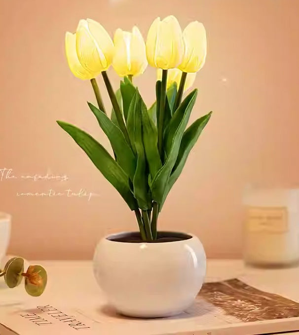 Tulip Flower Atmosphere Night Light