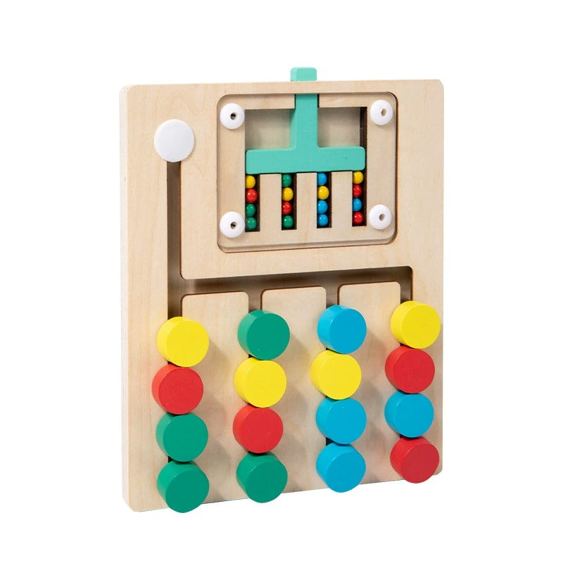 Wooden Color Logic Board Game