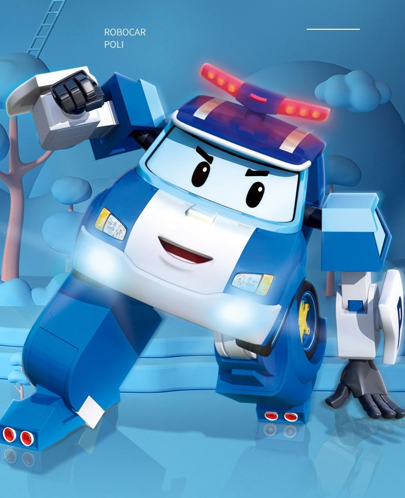 Robocar Poli Transforming Rescue Team 6-Piece Gift Set