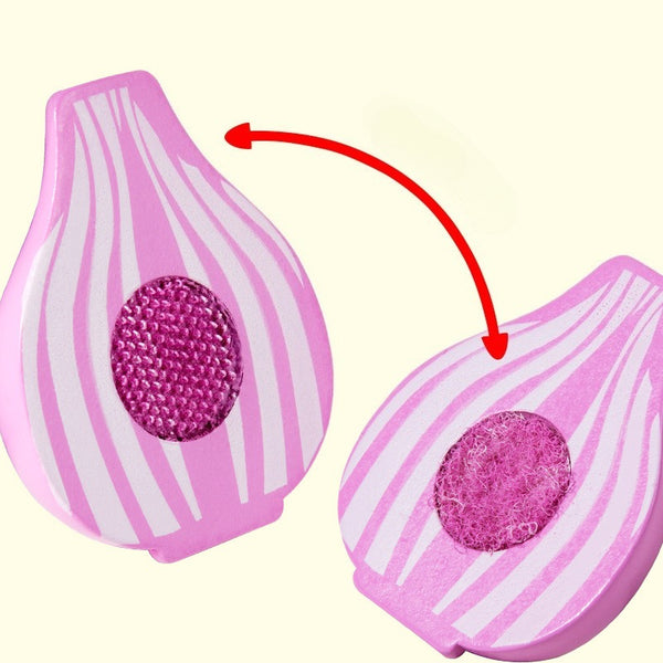 🍎 The Little Chef’s Wooden Fruit & Veggie Cutting Set