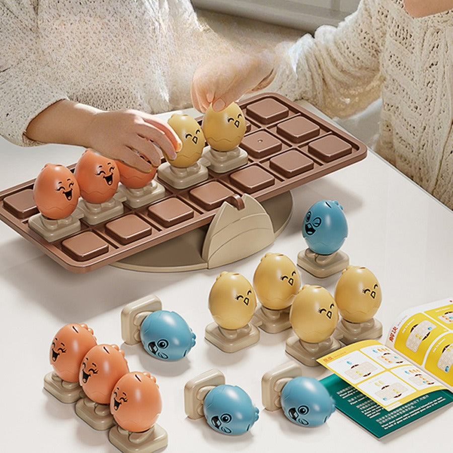 The Clucky Balance Game: Montessori Logic & Maths Challenge