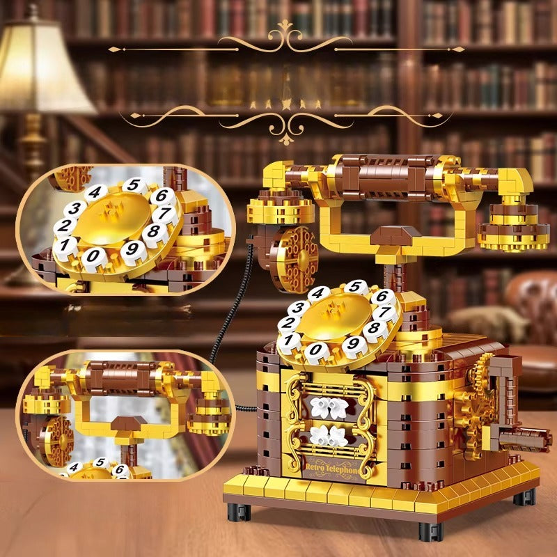 Retro Typewriter Building Block Set