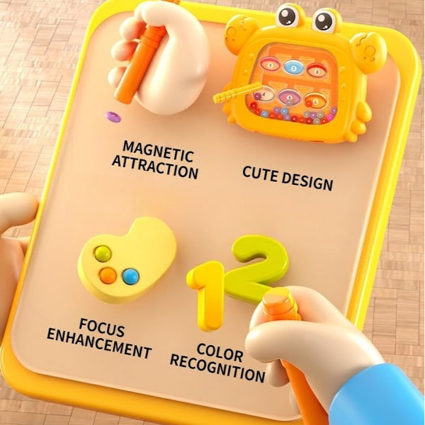 Dual-Sided Magnetic Bead Maze & Drawing Board