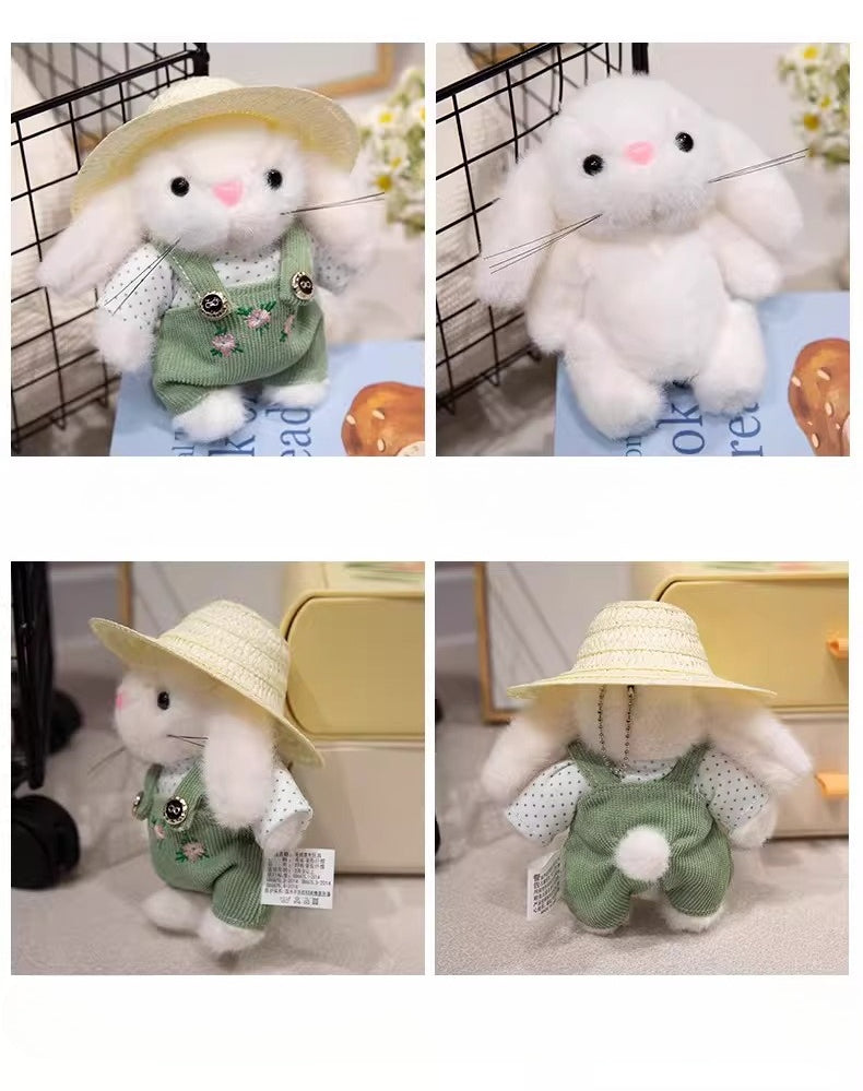 Little Gardener Bunny Plush Doll