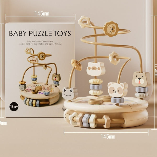 Toddler Multi-Activity Bead Maze and Learning Toy