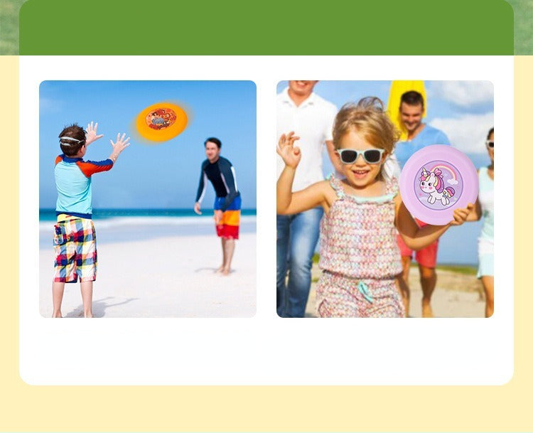 Soft TPR Flying Disc for Outdoor Play - Random Color