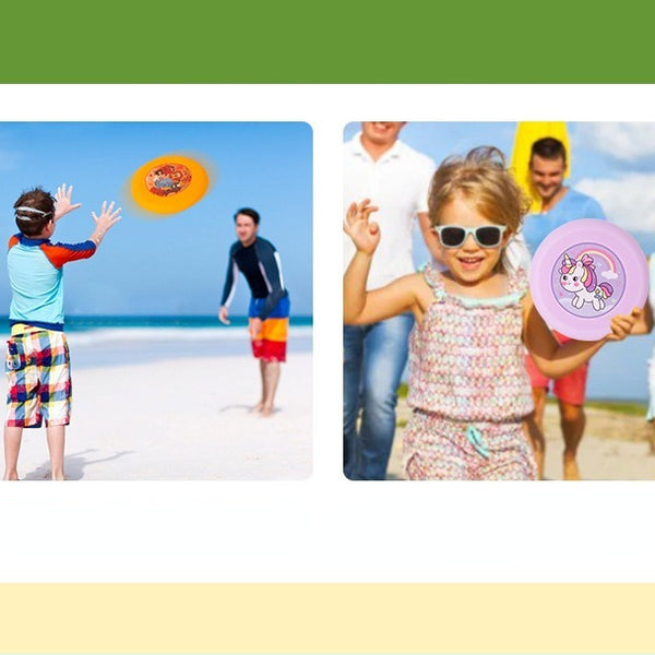 Soft TPR Flying Disc for Outdoor Play - Random Color