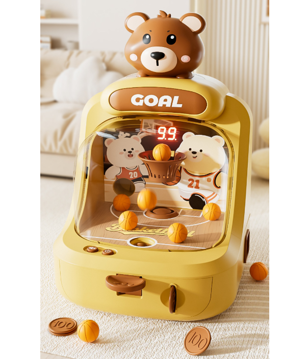 Bear Desktop Basketball Arcade Game
