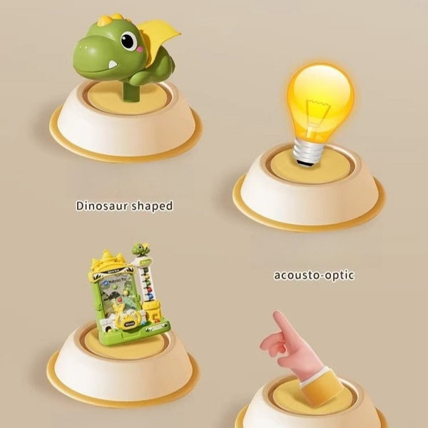 Dinosaur Castle Interactive Marble Catching Game