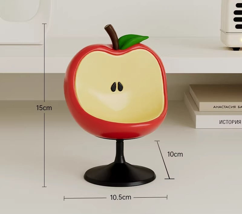 Apple Chair Decorative Resin Ornament