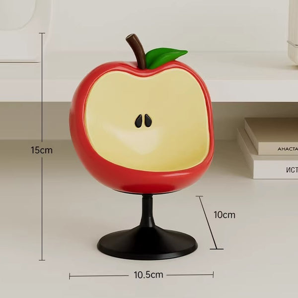 Apple Chair Decorative Resin Ornament