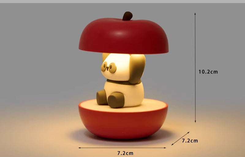 Apple Panda Night Light