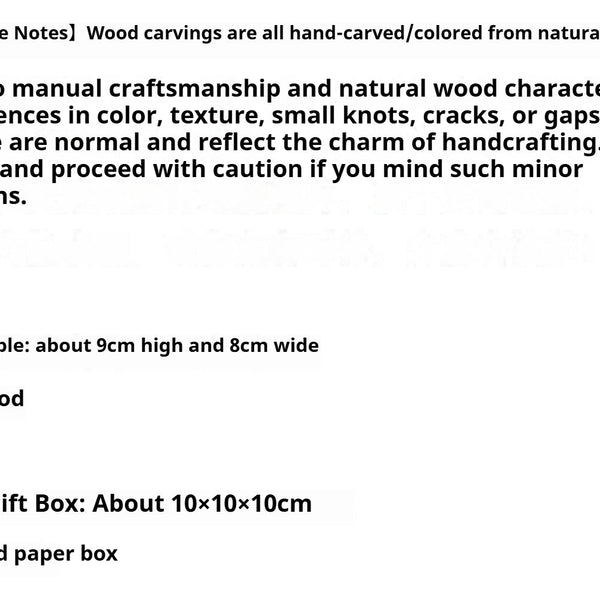 Hand-Carved Wooden Red Apple Desktop Ornament FantastiKurios