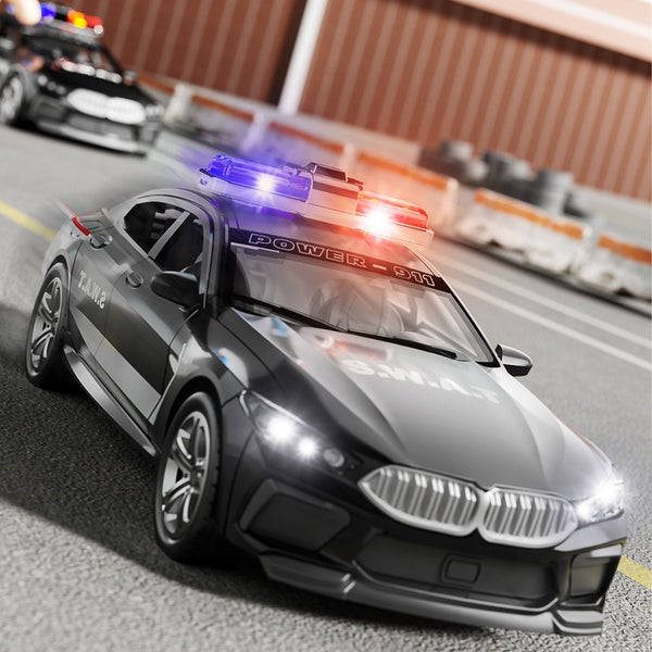 Simulated SWAT Police Car with Sound and Lights