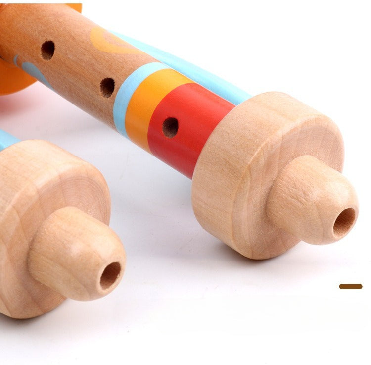 Wooden Mini Trumpet Musical Toy