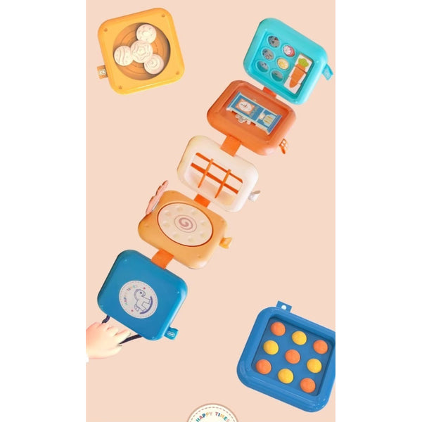 Multifunction Busy Stacking Toy for Early Learning