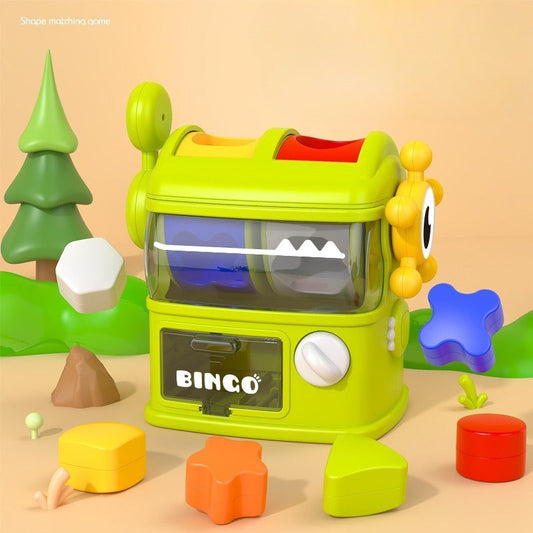 Dino Bingo Shape Sorter & "Gumball" Machine Fantastik Curios