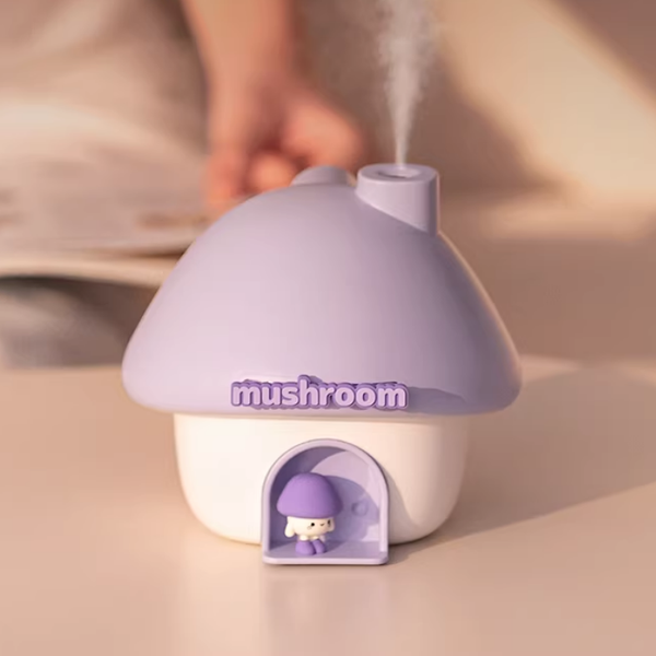 Mushroom House Humidifier and Sunset Night Light