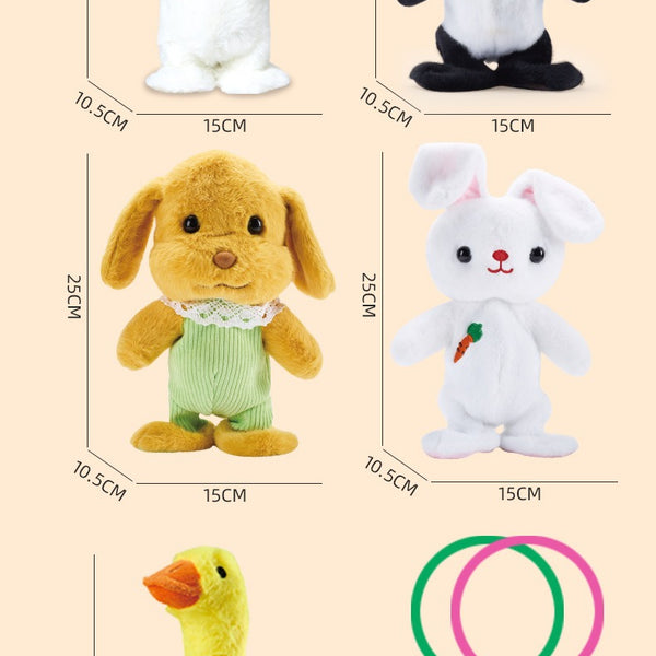 The Chatterbox Pals: Walking, Talking & Dancing Plushies