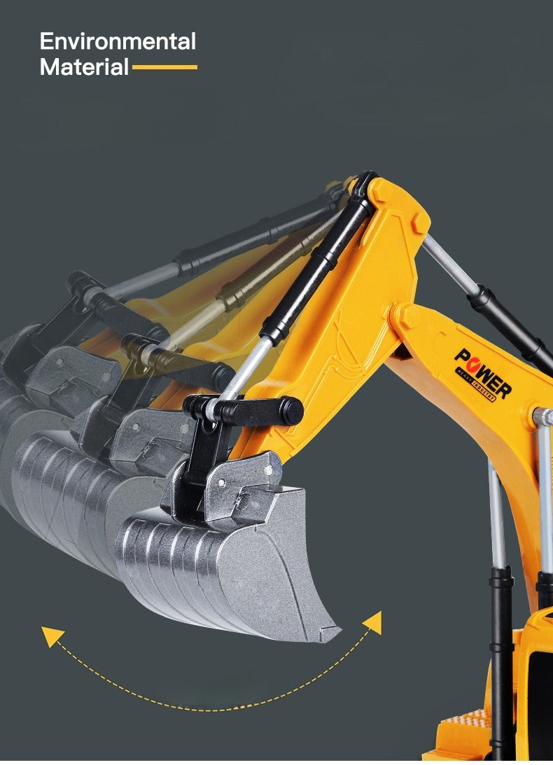 1:24 Scale Remote Control Alloy Excavator