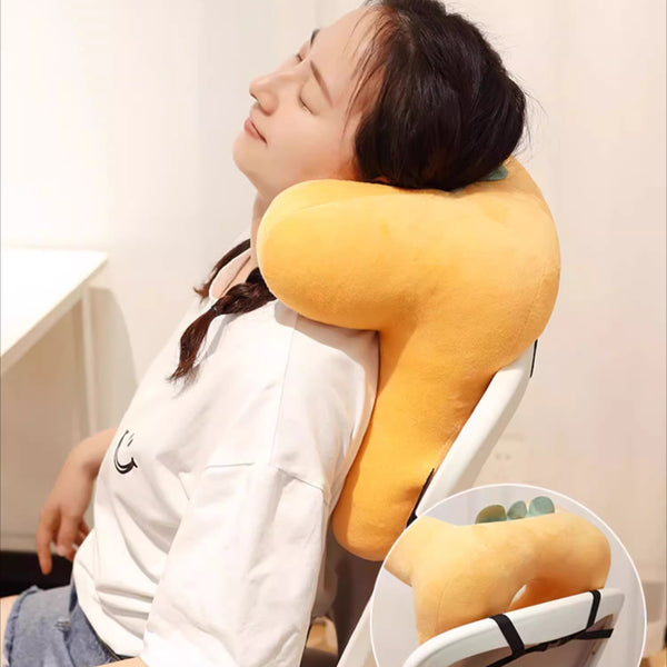 Plush Character Nap Pillow & Lumbar Cushion