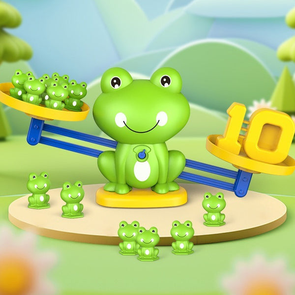 Frog Balance Scale Math Learning Set for Kids