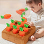 Plush Carrot Harvest Activity Toy