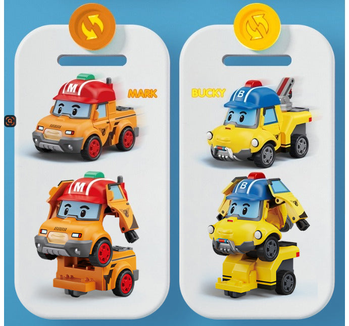 Robocar Poli Transforming Rescue Team 6-Piece Gift Set