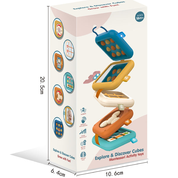 Multifunction Busy Stacking Toy for Early Learning