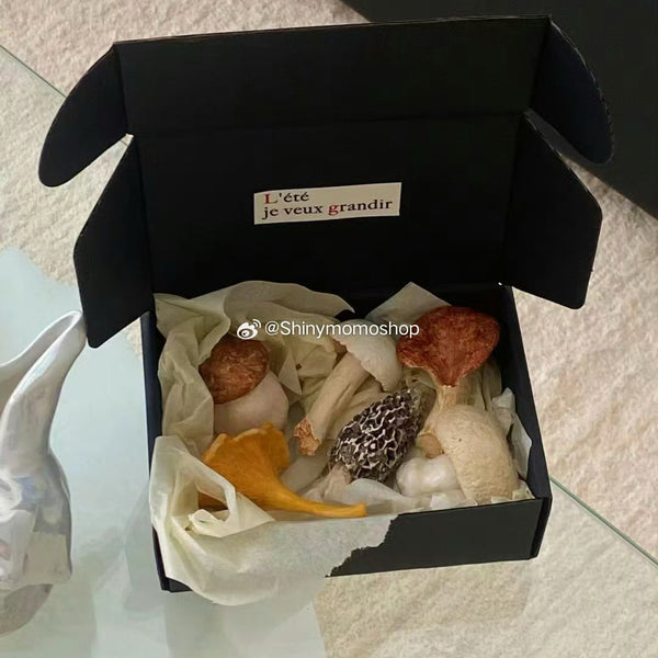 Hand-Painted Mushroom Resin Chopstick Rest