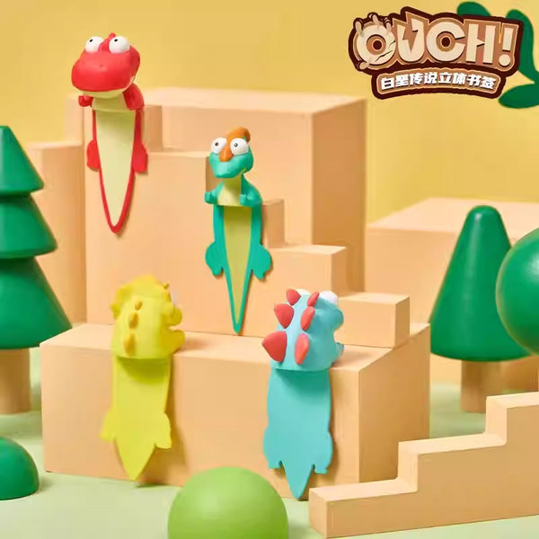 3D Cretaceous Dinosaur Bookmark