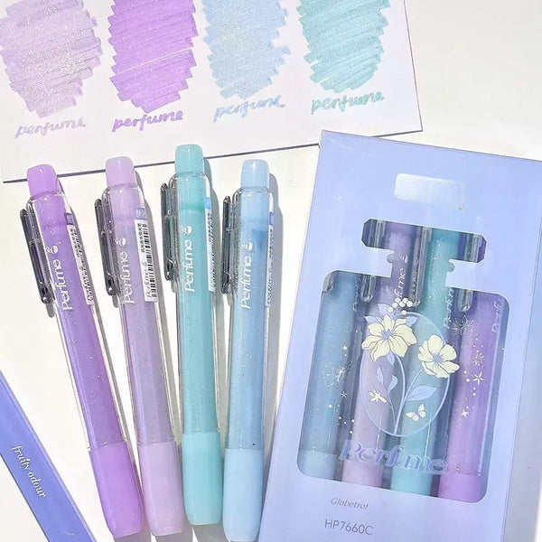 Scented Glitter Highlighter Set
