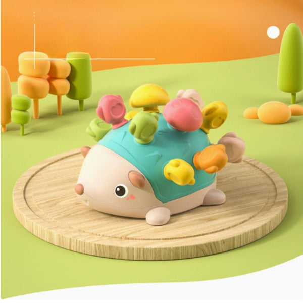 Montessori Hedgehog Fine Motor and Sorting Toy