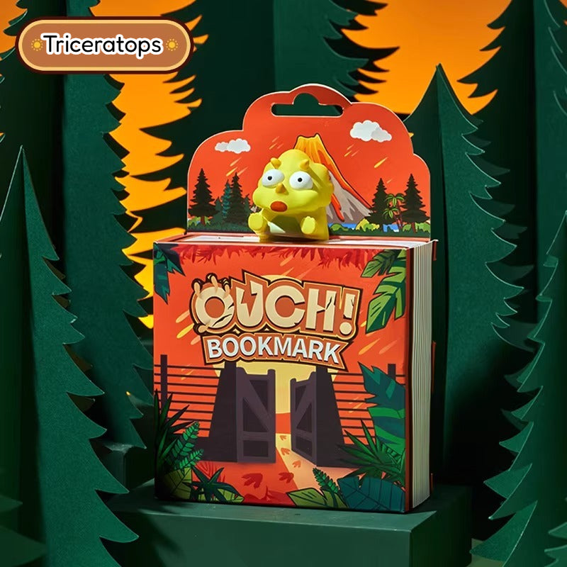 3D Cretaceous Dinosaur Bookmark