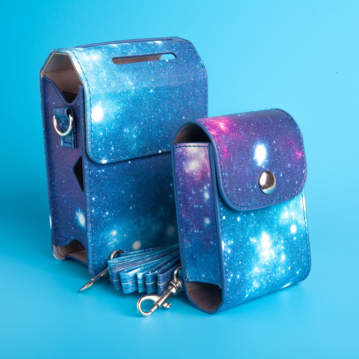 NodArtisan 2-in-1 Accessories Bundle Compatible for SP-2 Smart Phone Printer, including Carrying Case, Film Holder, Galaxy